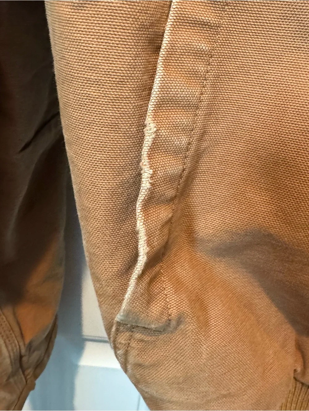 Carhartt Brown Hooded Work Jacket
